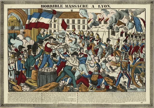 <i class='fa fa-lock' aria-hidden='true'></i> Série d’été – La révolte des canuts (1831) : une guerre urbaine dans la banlieue de Lyon