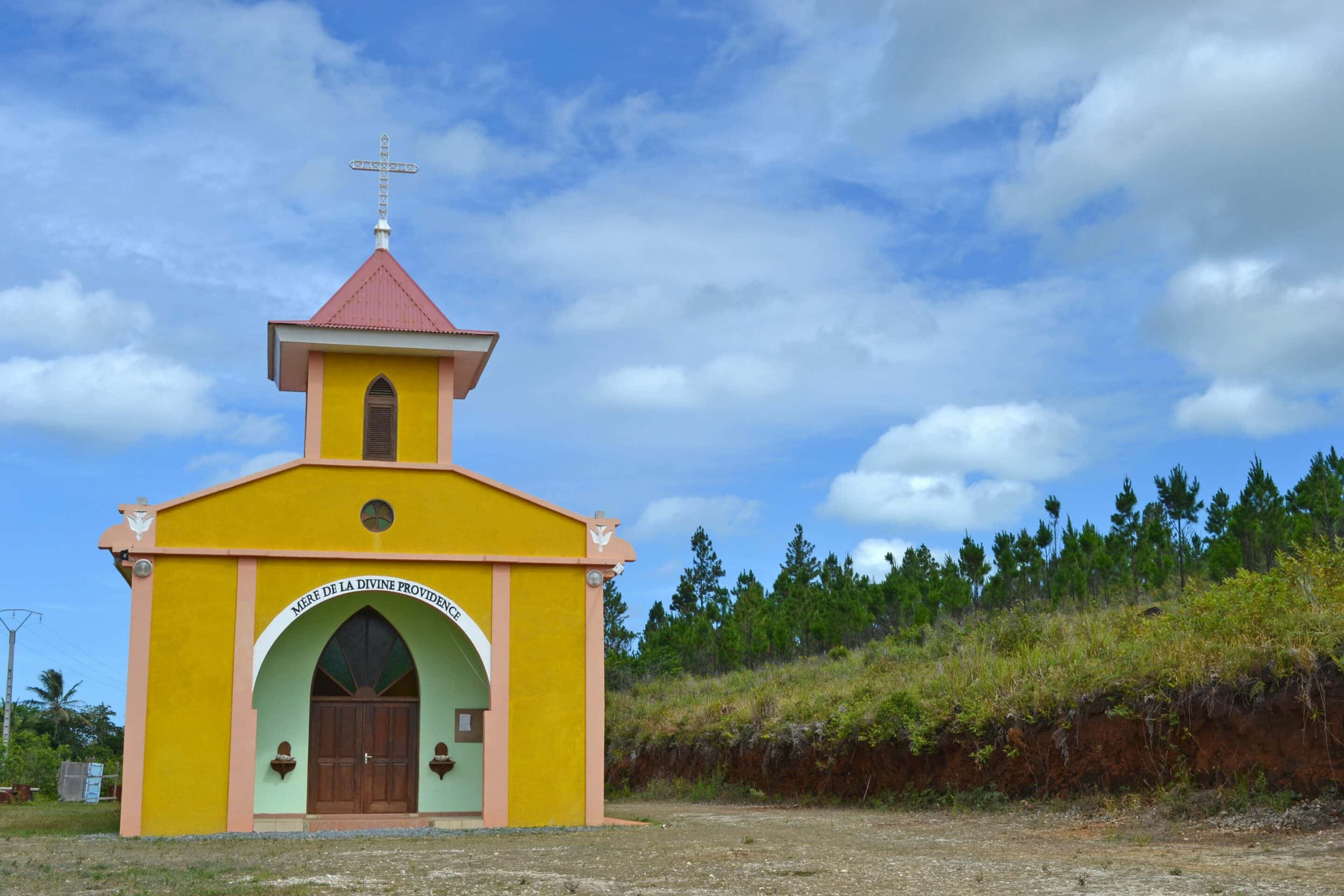 Church of the Mother of Divine Providence, Vao, Isle of Pines, New Caledonia, South Pacific//VWPICS_VWPICS011617/1905241047/Credit:Andre Seale / VWPics/SIPA/1905241050