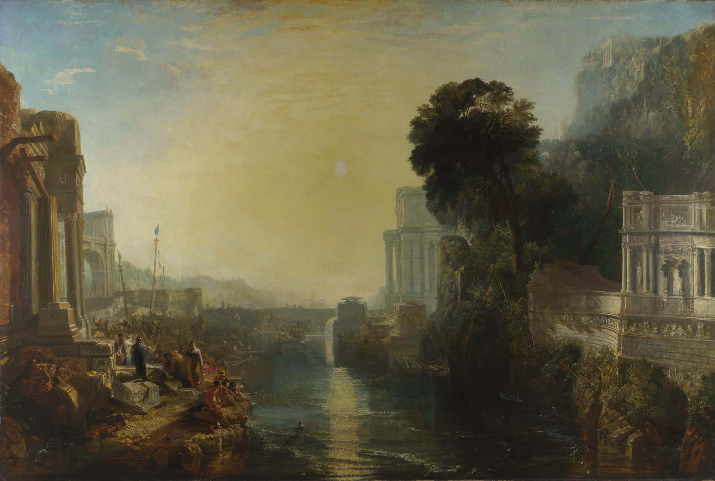 Didon construisant Carthage, par William Turner, 1815.