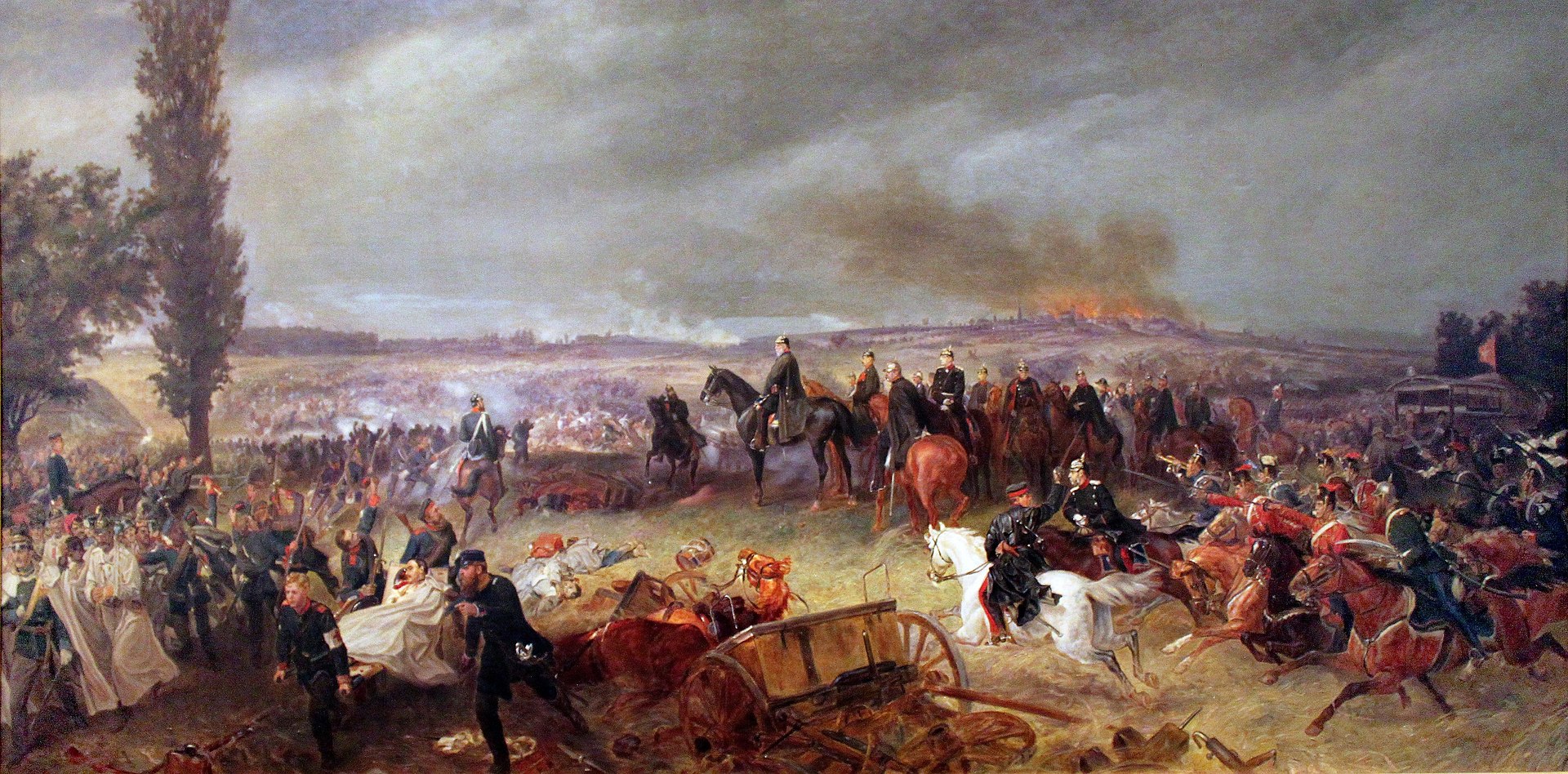 La Bataille d'Essling par Fernand Cormon