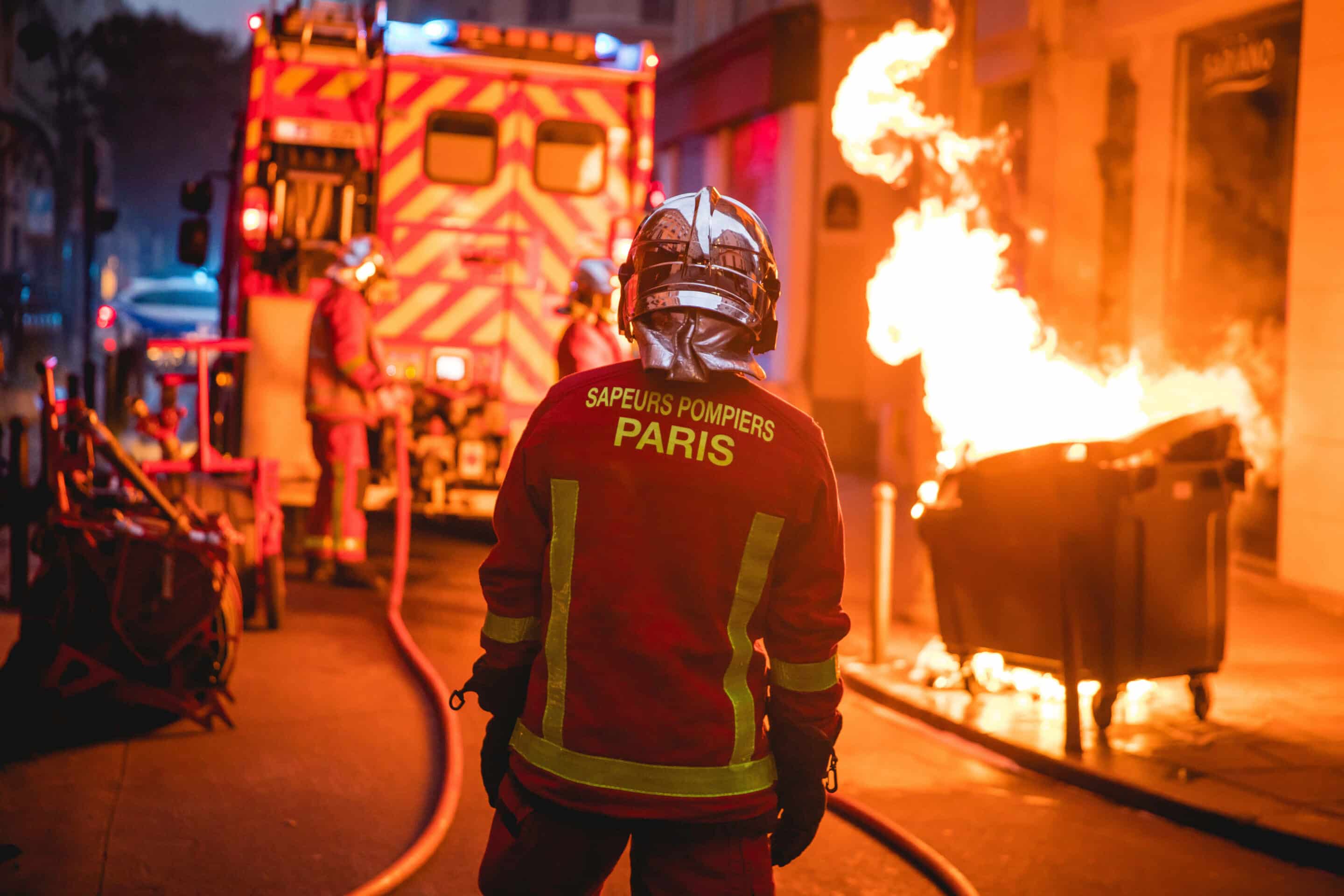 Sapeurs-pompiers de Paris, 2022// SIPA/2204251534