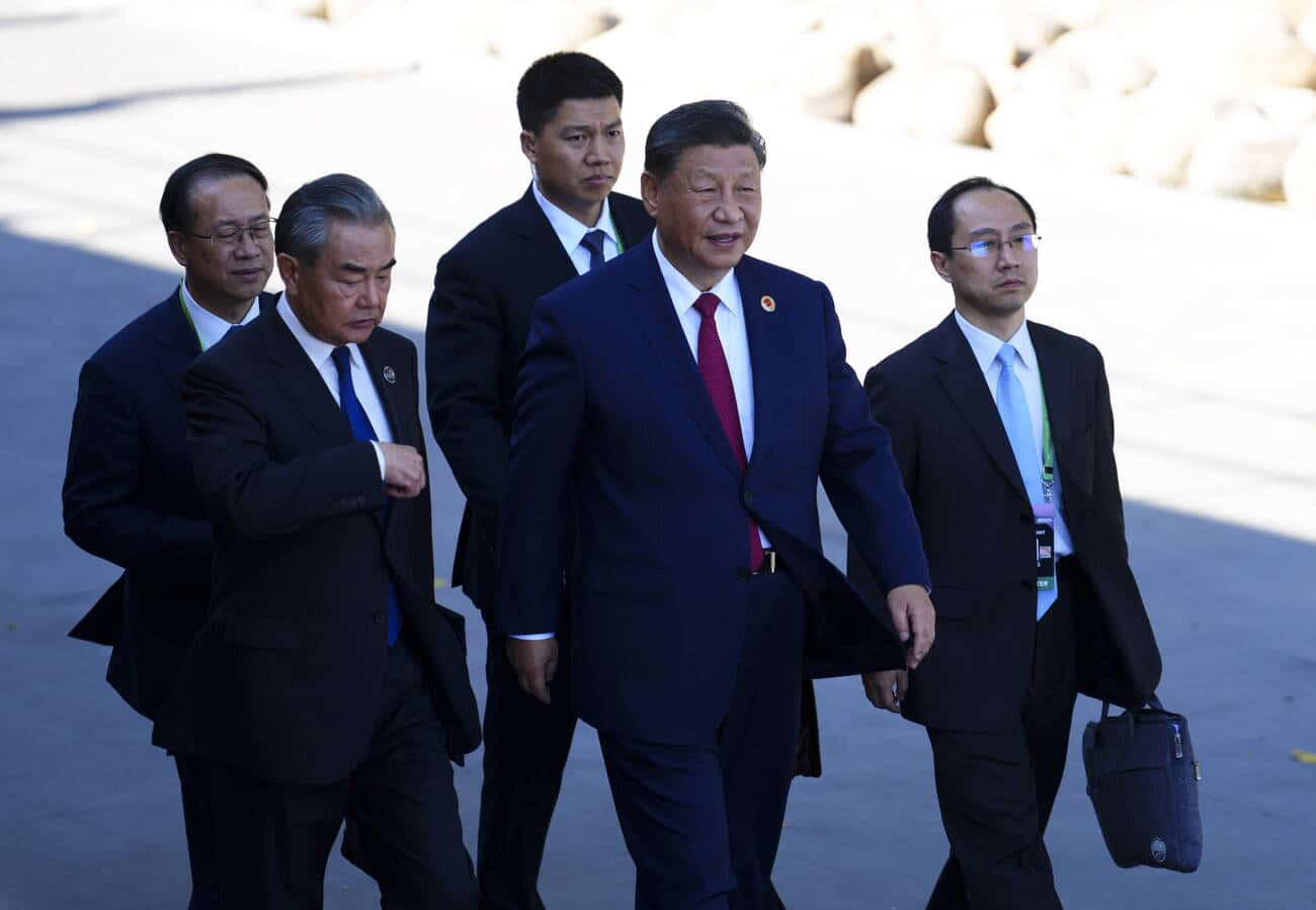 Le président chinois Xi Jinping lors du sommet du G20 à Rio de Janeiro, 18 novembre 2024// SIPA_2411182114