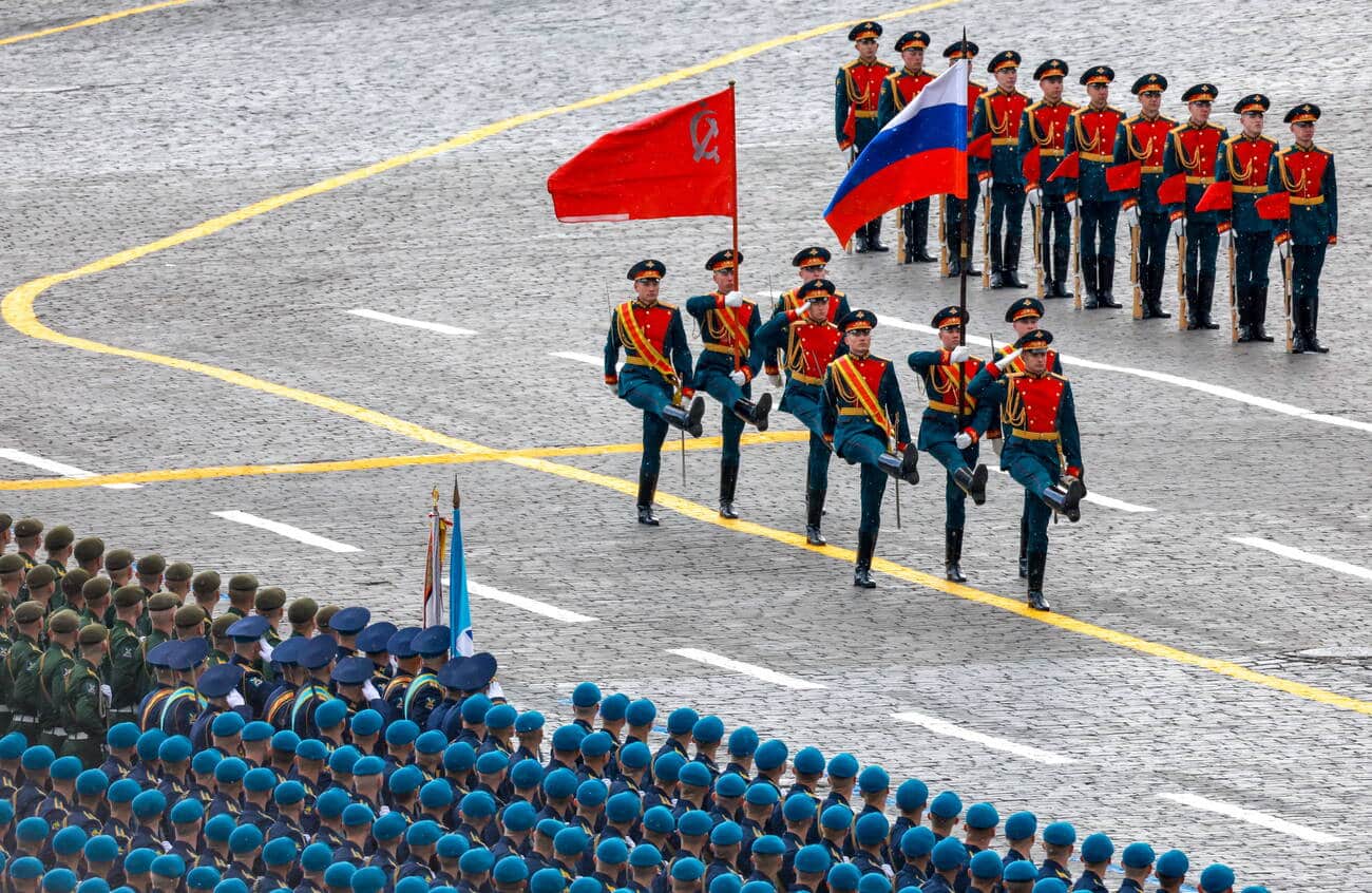 Défilé militaire de la Journée de la Victoire sur la place Rouge, 2024//Sipa USA/53084273/YD/2405091226